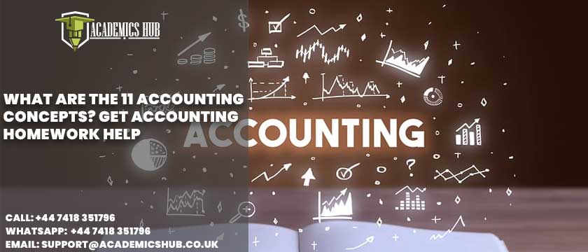 Academics Hub: What Are The 11 Accounting Concepts? Get Accounting Homework Help