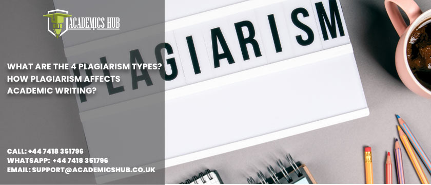 Academics Hub: What Are The 4 Plagiarism Types? How Plagiarism Affects Academic Writing?